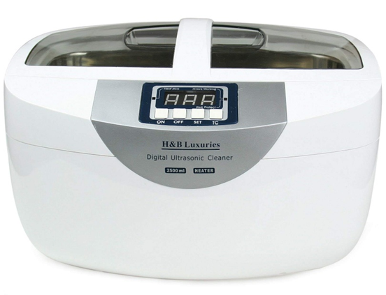 Digital ultrasonic cleaner for instrument bath