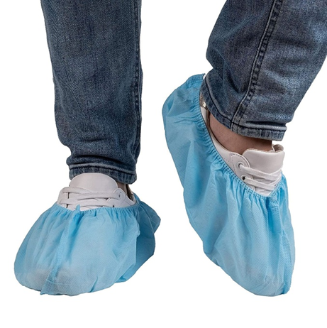 Disposable shoe covers for patients