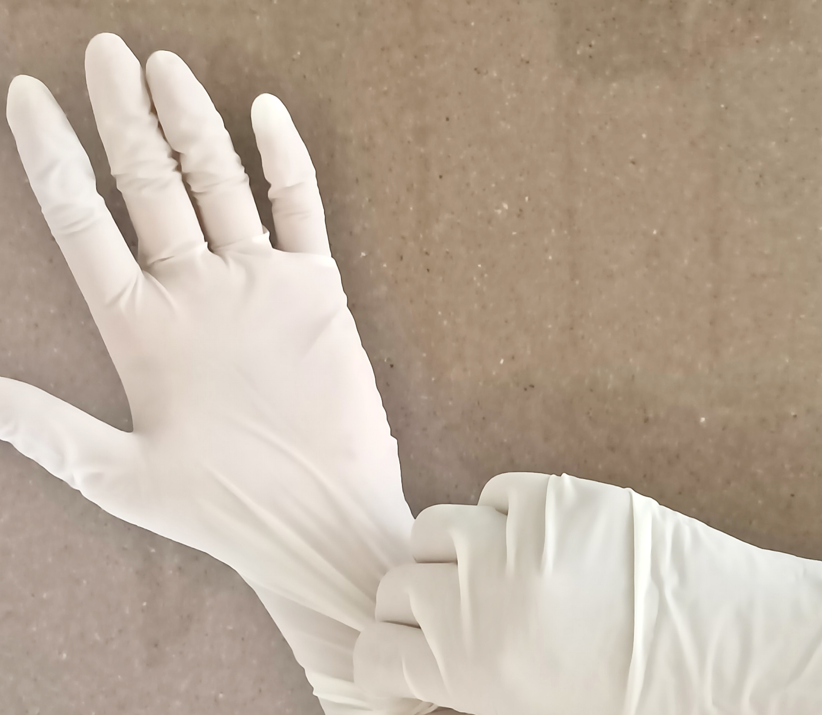 Sterile surgical gloves